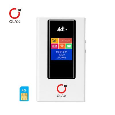 ponto quente móvel do Nenhum-contrato do router 4g com Sim Slot For Internet OLAX MF981VS