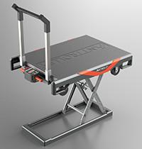 Custom Platform Hydraulic Lift Electric Elevating Hand Cart 500kg Load Capacity