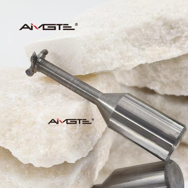 4 Flute Tapered Ball Tip Carbide End Mill  High Speed CNC Engraving Bit For Aluminum Steel