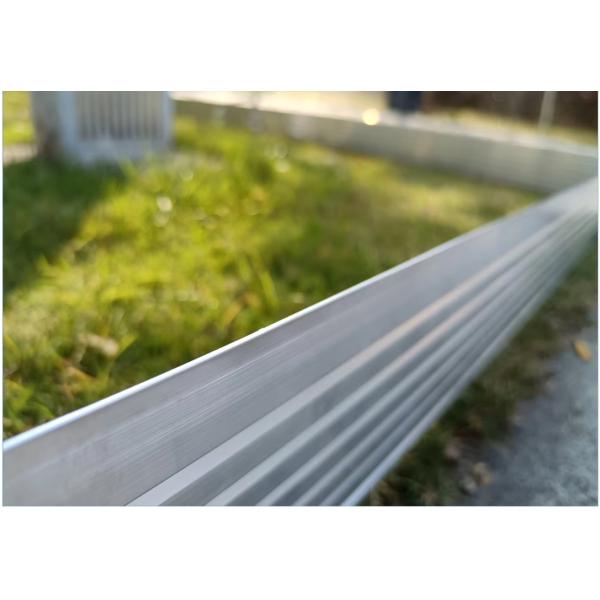 Высококачественный сад Алюминиевый ландшафтный ограждение - Простая установка Профессиональный ландшафтный ограждение границы