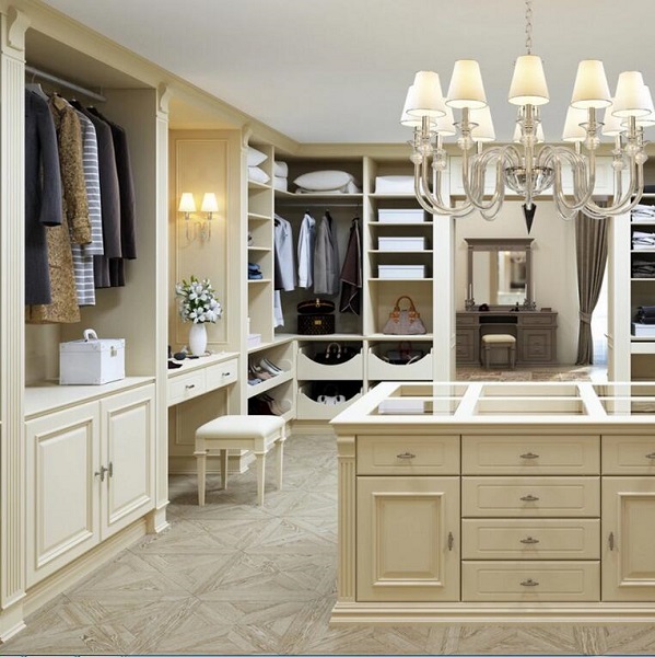 3500mm остров 5 ящиков мебели спальни шкафа шкафа двери твердый деревянный