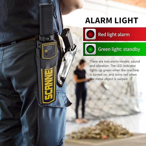 Wood metal nails detect Hand Held Metal Detector with 9V battery led alarm