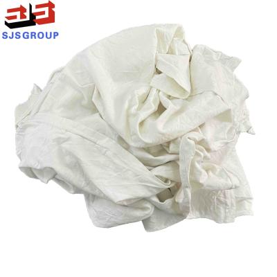 Industrial não limpando nenhuma camisa Rags 10kg/Bale de Marine Cleaning Cotton T do zíper