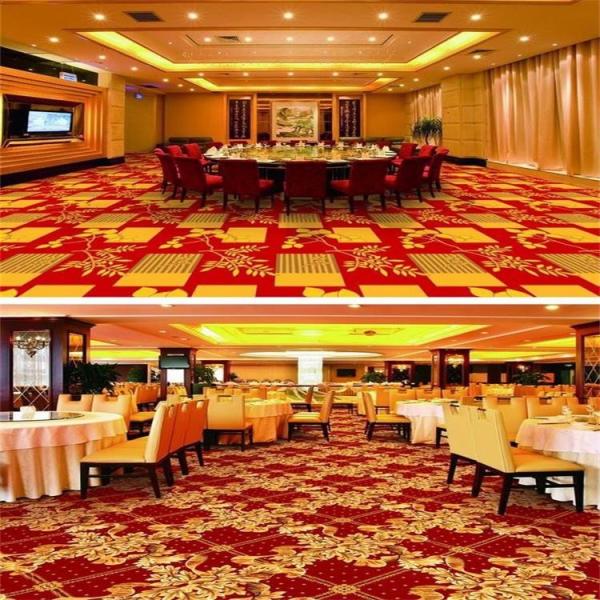 Luxury fireproof nylon floor carpet for western restaurant