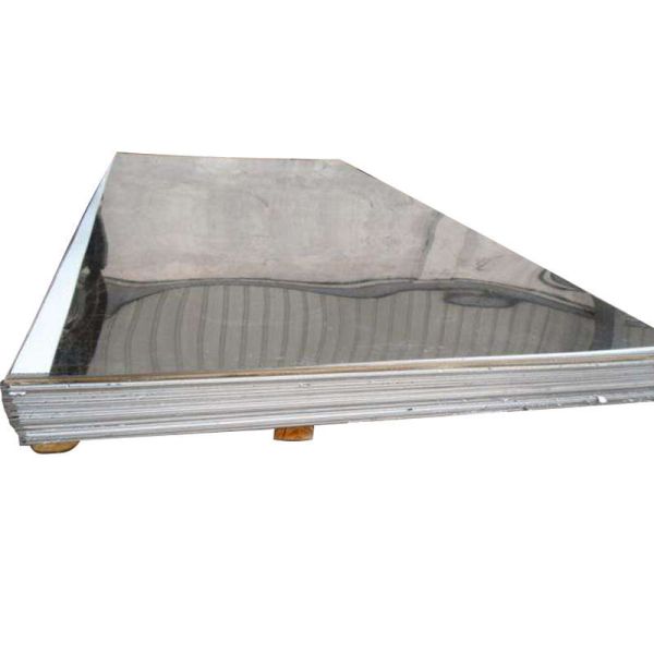Non Magnetic 201 Stainless Steel Sheets 2B Finish 4 feet X 8 feet X 1.5 mm with One Side Mirror Glossy with Film