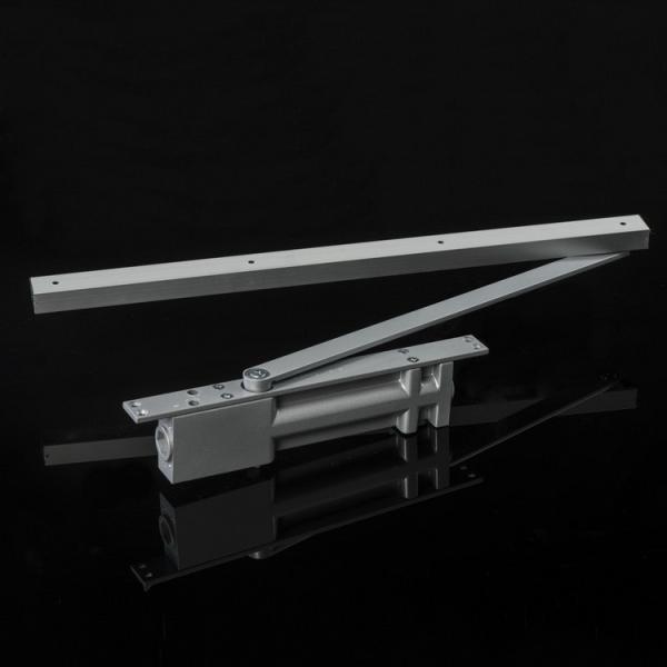 Office Sliding Arm Door Closer Adjustable Latching Speed For 25-45kg Inside Door