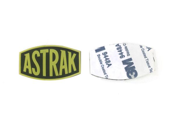 Brand Badges Soft PVC Patches Customized Shape For Clothing Hat Backpack