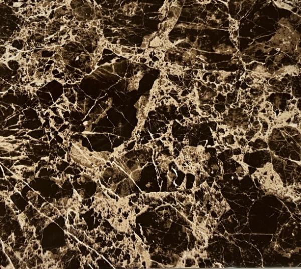 CE Certified Dark Brown Porcelain Tile 600X600mm High Resistance 8.5mm