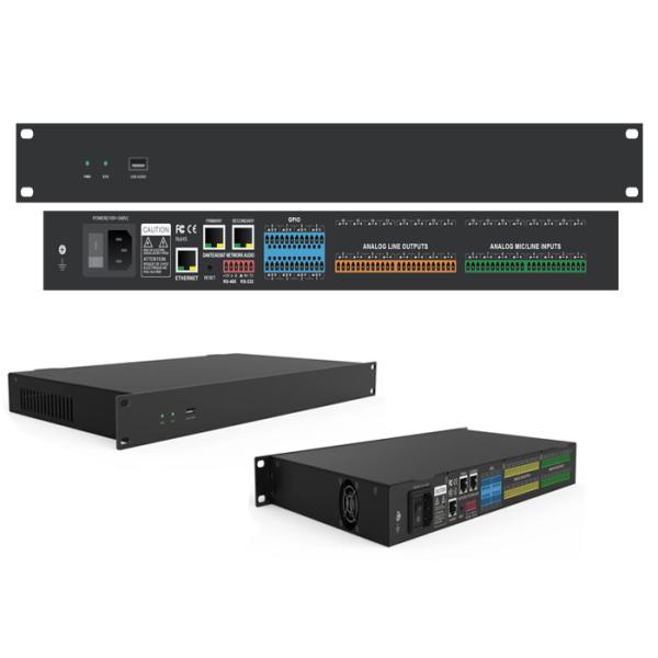 1.2ms низкая задержка Dante аудио контроллер 24 бит