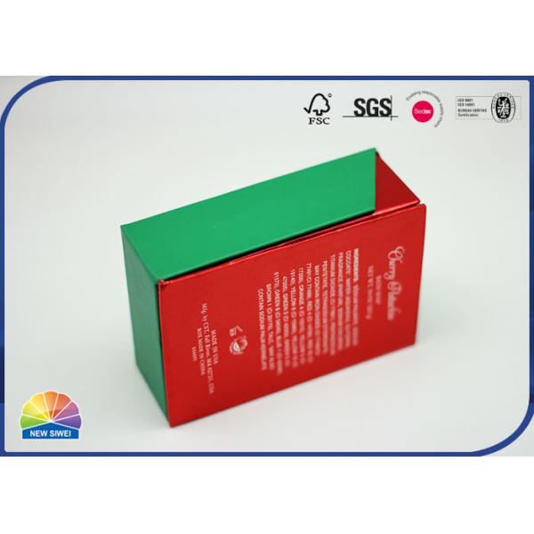 Santa Bull Luxury 4C Printed Paper Gift Box Matte Lamination Embossing