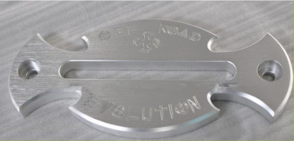 Aluminum Evo Winch Hawse Fairlead for Jeep Jk Wrangler Front Bumper