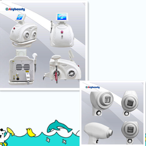 Medical 808 Laser Hair Removal Device / Equipment Professional Frequency 1 - 10hz