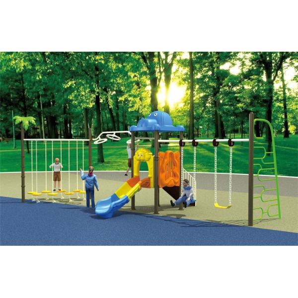 small size kids fitness equipment outdoor swing sets with slide
