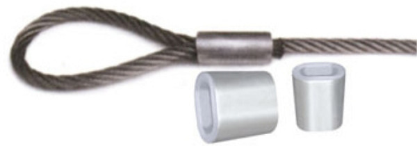 Ferrule веревочки провода оборудования DIN3039 веревочки отливки Aluminiuml оснащая алюминиевый