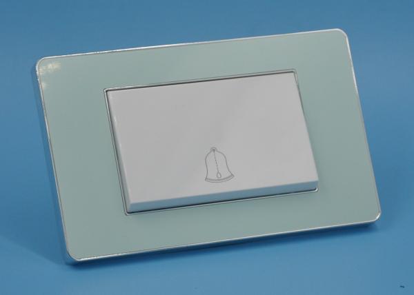 Household Doorbell Switch Fireproof  PC , House Electrical Switches Elegant Design