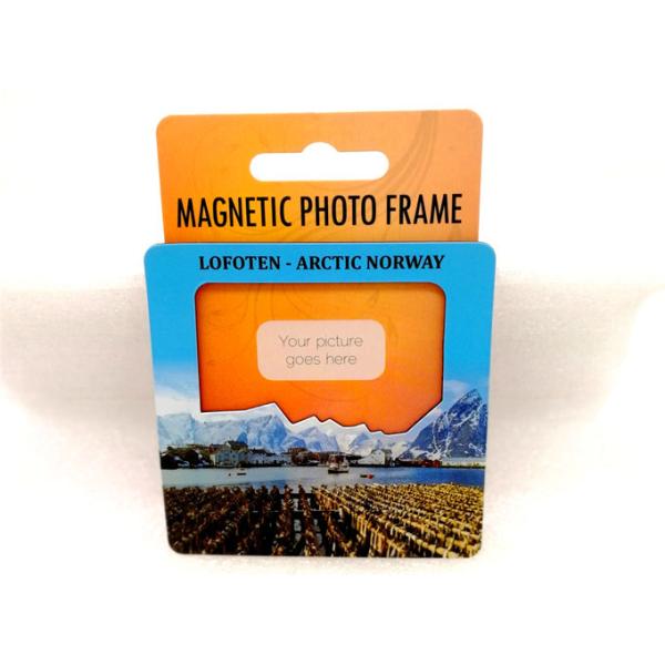 Cadre personnalisé flexible d'aimants de réfrigérateur de photo 5 pouces de