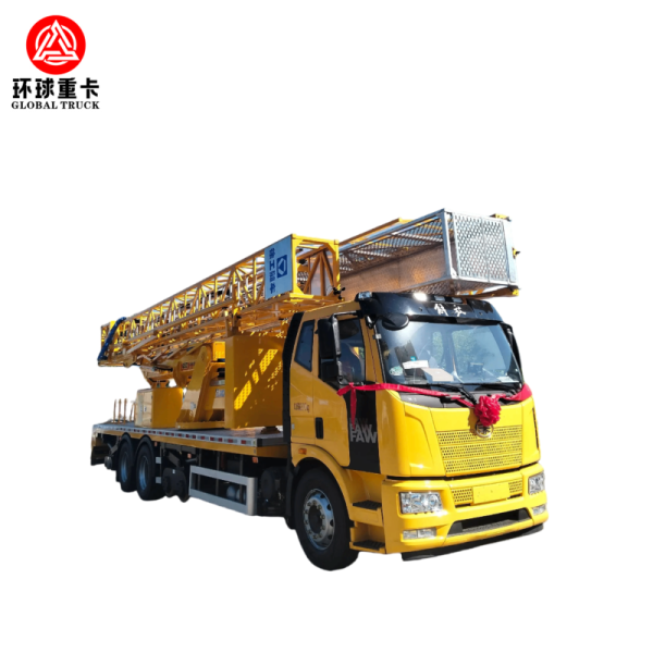 HOWO Sinotruk Sitrak Diesel Powered Bridge Inspection Vehicle with Folding Boom Lift and Euro 5/6 Engine for 14-22 Meters Working Depth