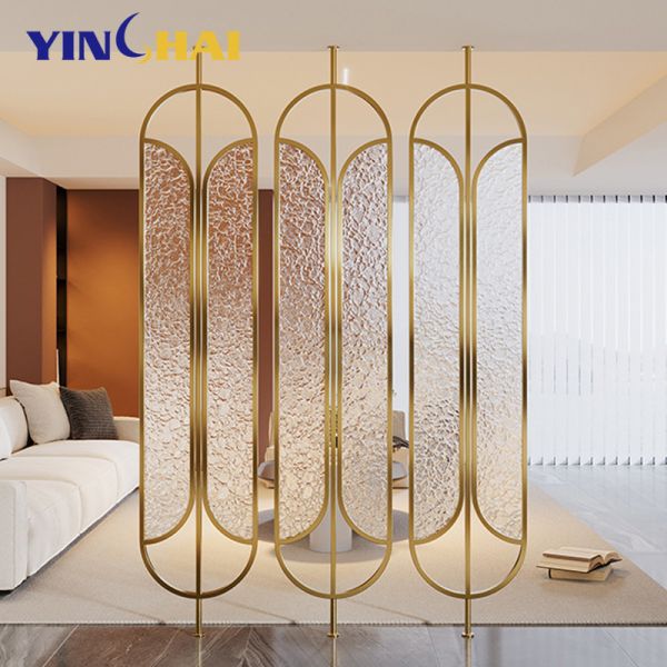 Salon Separator Stainless Steel Room Partition For 4 Fans And Soundproof