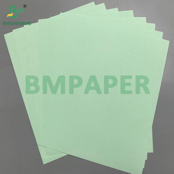 Green 56gsm 75gsm Blank Carbonless Paper Black Image For Receipt Books Green 56gsm 75gsm Blank Carbonless Paper Black Image For Receipt Books