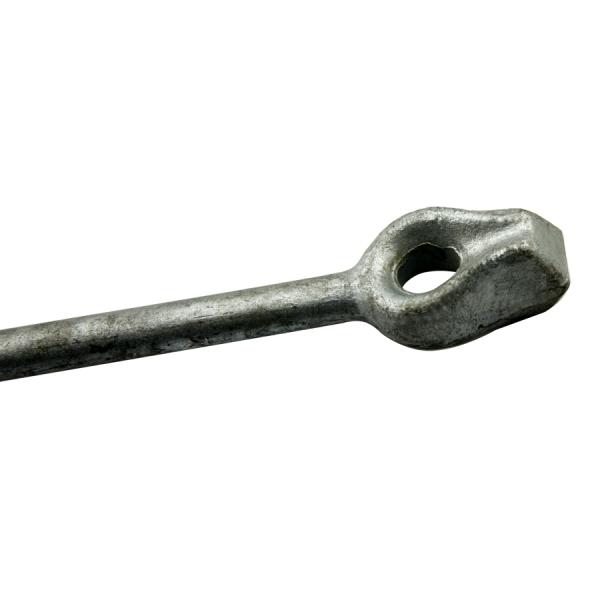 ZINC PLATED Finish Forged Steel Assembly Helix Screw Anchor Rod