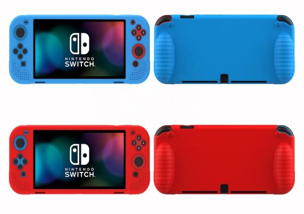 Protective HOXC Nintendo Switch OLED Silicone Protective Case, Ergonomic Grip Grip Silicone Cover for Nintendo Switch OLED Console