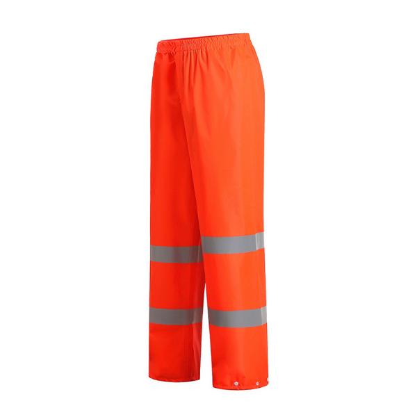 Long Sleeve Reflective Safety Rainwear Waterproof Breathable Hi Vis Rain Gear