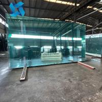 2-19mm Crystal Clear Float Glass Flat gâché flottent le verre architectural