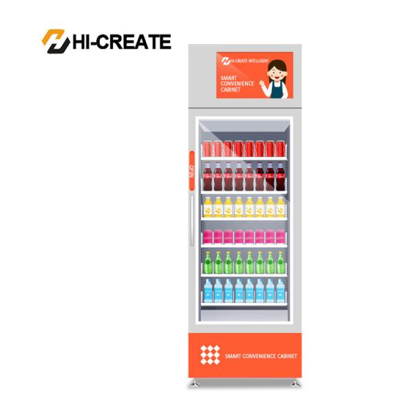Outdoor activities, self-service touch screen automatic dispenser drink snack vending machine