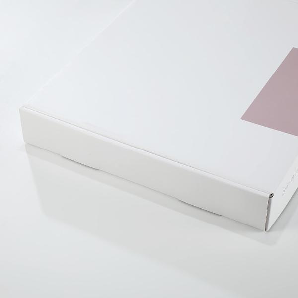 Caja de regalo de joyería con embalaje corrugado con impresión de patrón de LOGO personalizado, estilo caja de avión