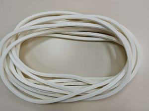 Custom Silicone Foam Gasket Strips with Adhesive Backing