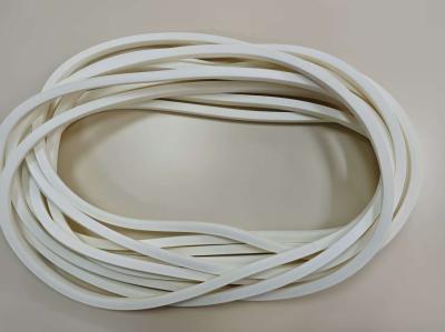 Custom Silicone Foam Gasket Strips with Adhesive Backing