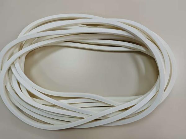 Custom Silicone Foam Gasket Strips with Adhesive Backing