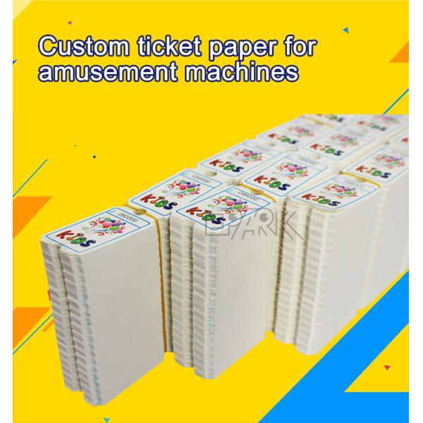Custom Ticket Paper Redemption Game Machine For Amusement
