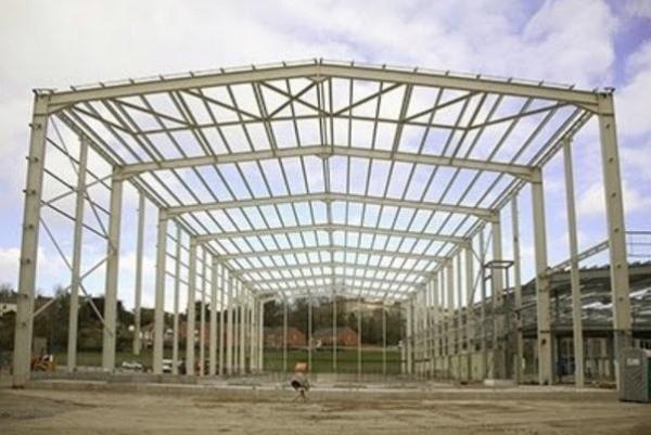 Efficiently Designed Steel Building With Purlin C/Z-Section Steel Industrial Storage
