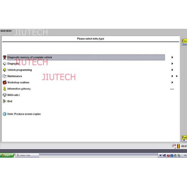 Человек человека T200 полного комплекта - блок развертки сверхмощной тележки котов диагностический с компьтер-книжкой D6420