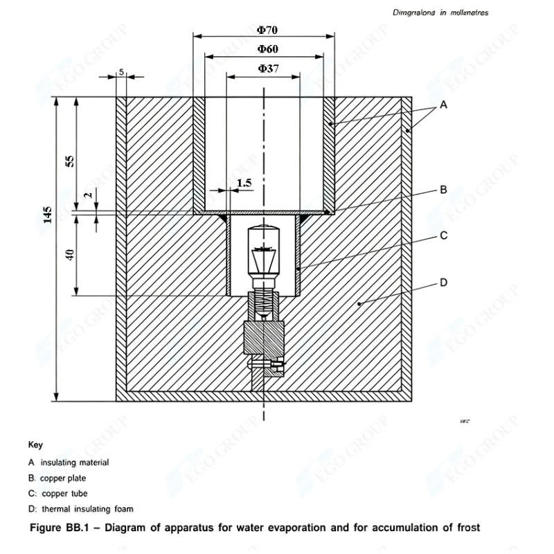 Frost Accumulation Test Apparatus IEC60335-2-24 for Testing Rrefrigerating Compartment