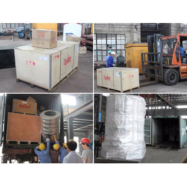 Industrial Natural Gas Steam Boiler Vertical Style 660L - 1310L Water Volume