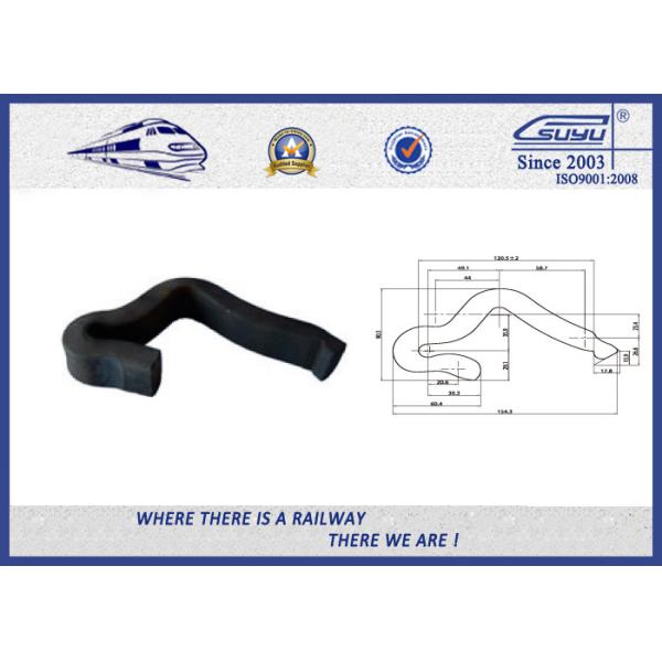 Анкеры рельса ИСО 9001 бросая для закрепления железнодорожного материала слиперов 60Си2МнА