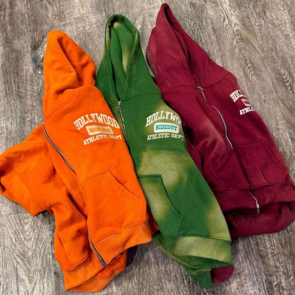 Custom Sweatsuit Unisex Acid Wash Vintage Track Suits Zip up Hoodie Stack Sweat Pant Flared Sweatpants and Hoodie Set Tracksuits