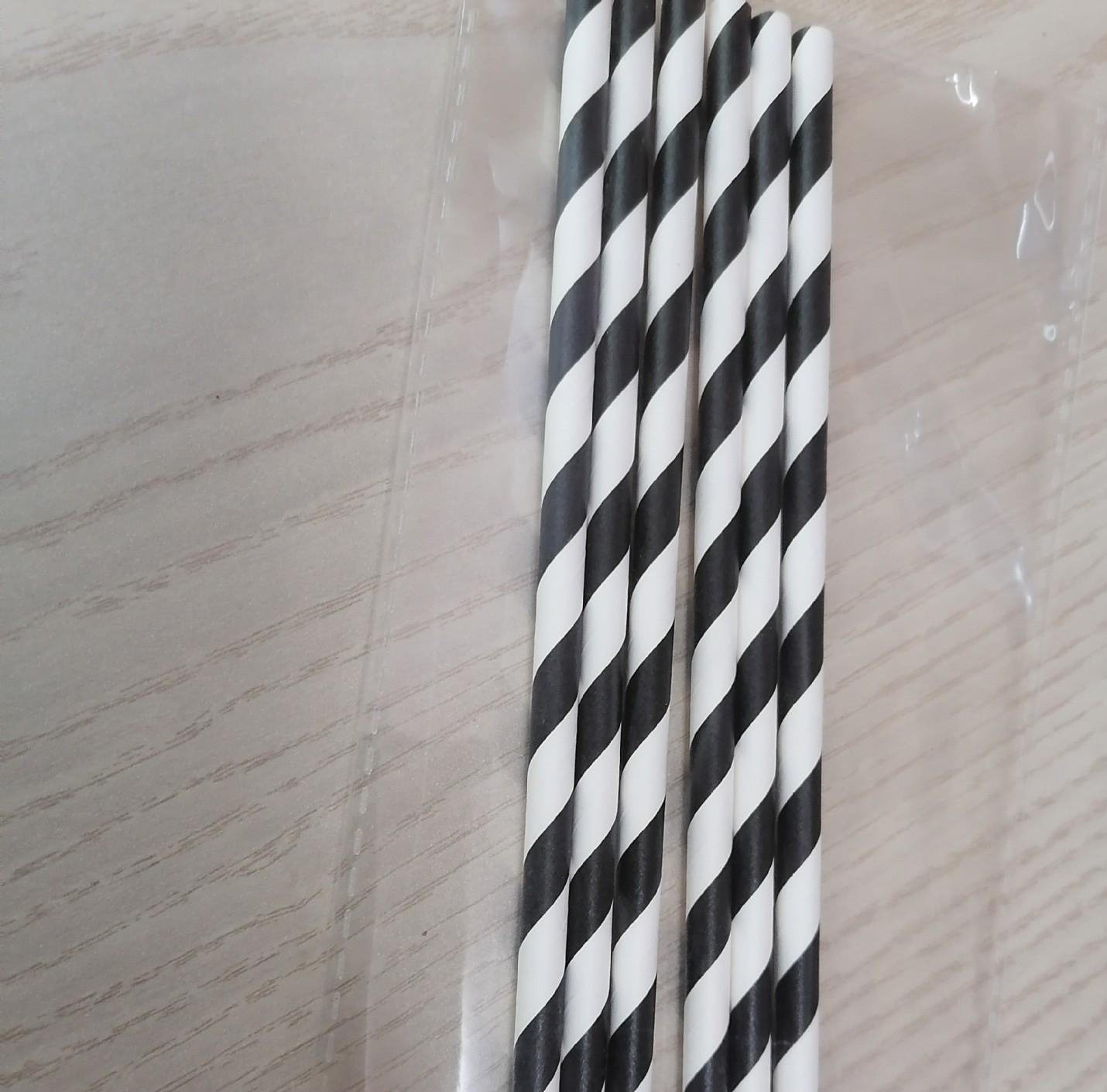 65cm * 47cm * 24cm Package Size Biodegradable Paper Straws for Juice Milk and Drinks