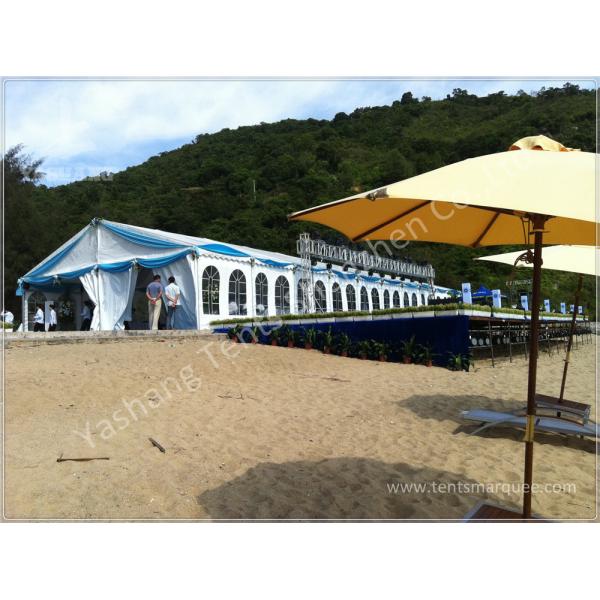 Aluminum Structure Wedding Decoration Tent , 200 People Wedding Party Tent Rentals