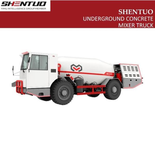                  in Stock Underground Mine Equipment 5m3 10.5t Underground Concrete Mixer Truck             