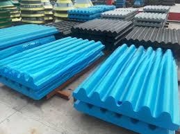 Ore Mining Crusher Parts Fixed and Movable Jaw Plate with Long Service Life
