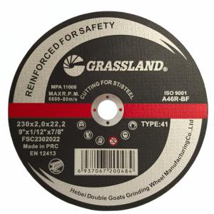 9" 230mm X 2mm X 22.2mm Stainless Steel Cutting Discs Angle Grinder Using EN