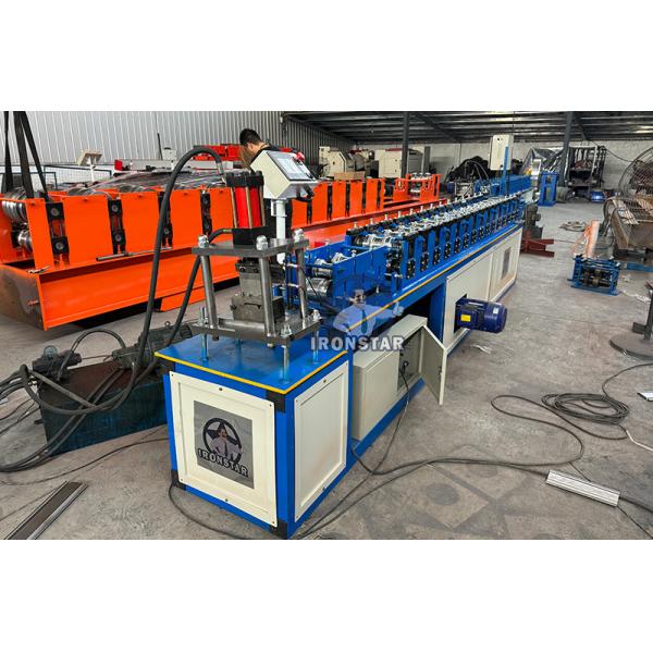 “102mm Rolling Shutter Door Roll Forming Machine 150mm Width Material Rolling Shutter Machine for Dominican Republic Market High Speed 102mm Roller Shutter Door Roll Forming Machine  ”
