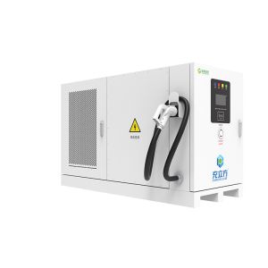 Chargeur de véhicule électrique mobile portable à pistolet unique de 20 kW
