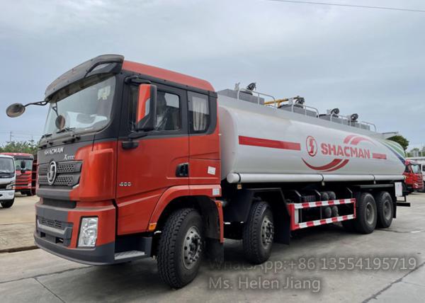 SHACMAN 8X4 12 roda o caminhão de entrega do fuel-óleo 30m3