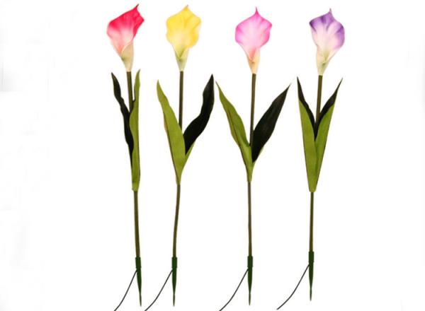 LED Simulation Calla Lily Lights Park Lawn, Beautiful Display, Decorative Lighting Festival