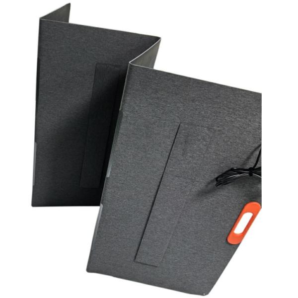 Durable Solar Briefcase Charger Featuring Lightweight Foldable Panels Perfect for Remote Worksites and Field Operations
