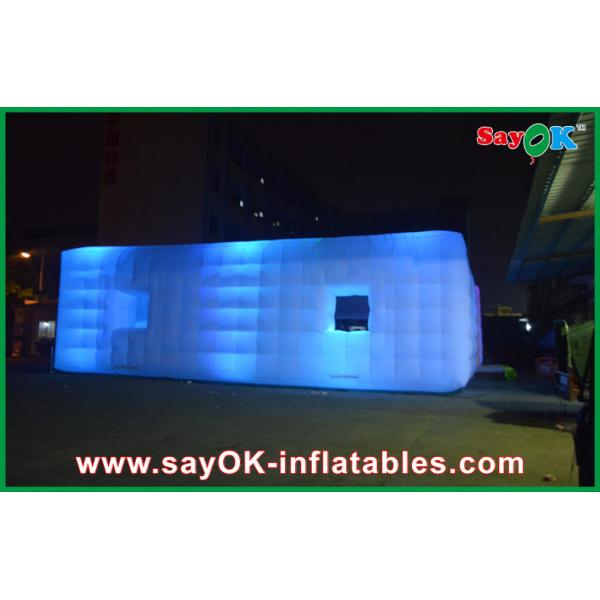 Раздувным приведенная шатром будочка фото шатра роскошного отеля ливня раздувная для рекламировать/на открытом воздухе